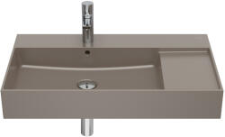 Roca Inspira fali/bútorra ültethető mosdó (800 x 490) kávé színben (A32752B660)
