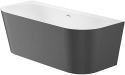 Roca Raina falra tolható szabadonálló kád 170x75cm fekete (A2486680K0)