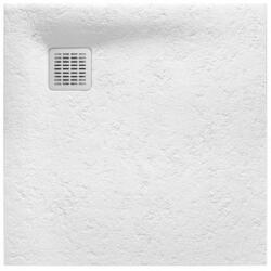 Roca Terran extra lapos műgyanta zuhanytálca, csúszásgátló felülettel 900 x 900 x 26 Fehér (AP0338438401100)