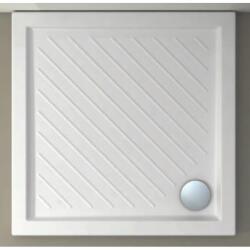 Roca Roma 800 x 800 x 55 mm-es porcelán zuhanytálca (A374127000)