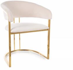 SIGNAL MEBLE Tulipe Velvet Bársony Étkezőszék Arany Vázzal (SIG-TULIPEVZLJBE) - prodis