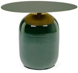 Bizzotto Nalima 50 dohányzóasztal emaliozott acél zöld (KHM-0746706)