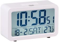 Trevi modern ébresztőóra, fehér (15505)