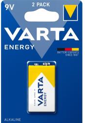 VARTA 4122229411 Energy 9V (6RL61) alkáli elem 1db/bliszter (4122229411) - officedepot