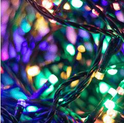 Somogyi Elektronic LED248M 40db színes LED fényfüzér, 23, 9m (LED248M)