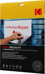 Kodak üvegre tapadó lamináló fólia A4, 150 micron, 10 db (KO-LMA4RW-PK10C) (KO-LMA4RW-PK10C)
