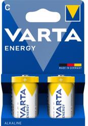 VARTA 4114229422 Energy C (LR14) baby elem 2db/csomag (műanyagmentes csomagolás) (4114229422) - officedepot