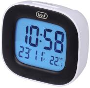 Trevi digitális óra LED világítással, fehér (15509) (15509)