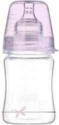 LOVI Шише Lovi - Baby Shower, стъклено, 150 ml, 0м+, розово (74/104g) - ozone