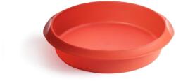 Lékué LEKUE Klasszikus tortaforma, Lékué Round Cake, 20 cm | piros (881060)