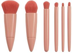 Technique Pro Technique Pro 5 részes utazó sminkecset készlet tükörrel Rose Női