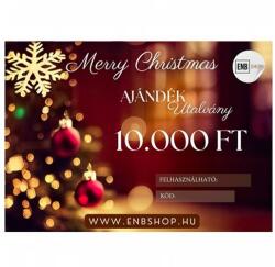  ENBShop Ajándékutalvány 10.000 Ft - Merry Christmas - Arany design (ENB10AUMCA)
