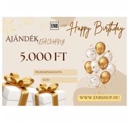  ENBShop Ajándékutalvány 5.000 Ft - Happy Birthday (ENB5AUHB)