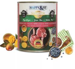 Happy&Fit Superior Dog Monoprotein konzerv friss marhahús mangóval, áfonyával 800g - grandopet