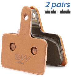 EWHEEL Set 2 perechi placute frana sinterizate eWheel RT004 pentru trotinete electrice (CFK146)