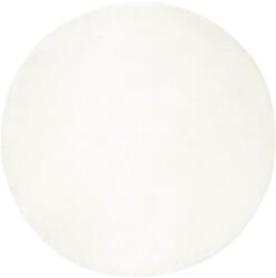 vidaXL Mű Nyúl Szőr Szőnyeg Olite Krém Ø 120 cm Poliészter 42021669 (42021669)