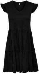 ONLY Női ruha, CSAK, 301822882, Pamut, XS INTL, Fekete (0000301822882_XS)