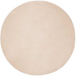 vidaXL Mű Nyúl Szőr Szőnyeg Olite Tópszínű Ø 160 cm Poliészter 42021758 (42021758)