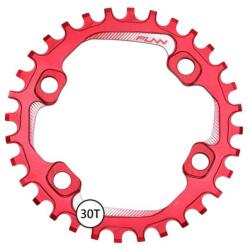 Funn Lánctányér Solo NW 96 4 furatos aszimmetrikus 32T piros