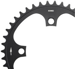 KMC Lánctányér 42T offset: 3mm BCD104 AL7075 Black