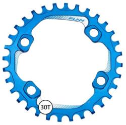 Funn Lánctányér Solo NW 96 4 furatos aszimmetrikus 32T kék