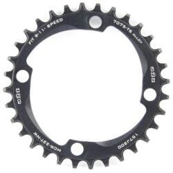 a2Z Narrow Wide (BCD: 104) 4 furatos szimmetrikus lánctányér fekete 32T