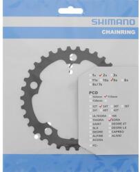 SHIMANO Lánckerék 34F Fc3550 Fekete