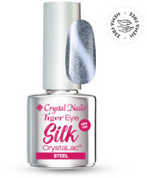 Crystal Nails Crystal Nails TPO FREE Tiger Eye Silk HEMA Free CrystaLac - Steel 4ml