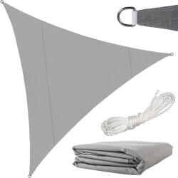  Sunshade sail 4x4x4m-gray Gardlov 23141