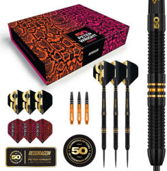 Red Dragon Set sageti darts Red Dragon 50 Years Player Edition Peter Wright 21, 90% wolfram(in limita stocului) (RDD2897)
