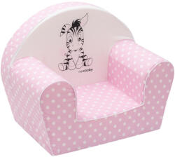 NEW BABY Gyermek fotel New Baby Zebra világos rózsaszín (2-50955)