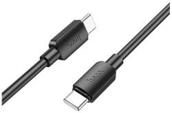 hoco. x96 adatkábel, type-c - type-c, 3a, 60w, pd gyorstöltő, 100cm, fekete (X96_TYPE_C_B)
