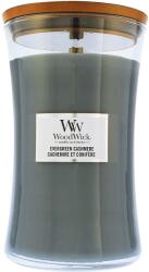 WoodWick Evergreen Cashmere illatgyertya fa kanóccal 609 g
