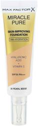 MAX Factor Miracle Pure SPF 30-as smink a bőr minőségének javításához 30 ml 35 Pearl Beige