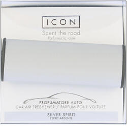 Millefiori Icon Classic Silver Spirit autós illatosító stříbrná