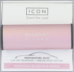 Millefiori Icon Classic Magnolia Blossom & Wood autós illatosító růžová