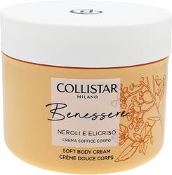 Collistar Benessere Neroli and Helichrysum selymesen finom testápoló krém 200 ml