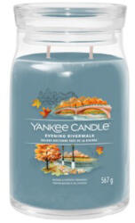 Yankee Candle Evening Riverwalk signature gyertya nagy 567 g