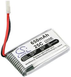 Cameron Sino Батерия за Hubsan X4 H107, 650 mAh (CS-LT118RX)