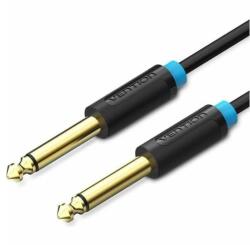 Vention Кабел Vention BAABG, от Jack 6.35mm(м) към Jack 6.35mm(м), 1.5m, черен (BAABG)