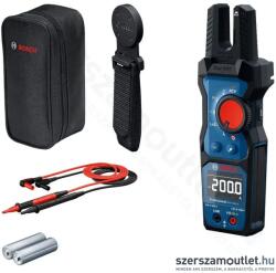 Bosch GFM 1000-15+MH 1 Professional Digitális Multiméter Lakatfogó Egyenes, IP54, LCD, 1000V, 200A (0601077401) (0601077401)