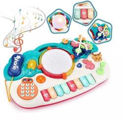 Man Yuk Toys - Többfunkciós zongora babáknak - 41 cm (CY-7008B) (CY-7008B) - pcland