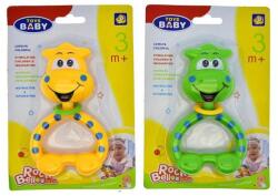  Bébi csörgõ, zsiráf, 2 szín, 14x21 cm lapon