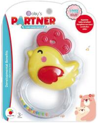  Bébi csörgõ, rágóka, csirke, 14x18 cm lapon