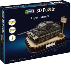 Revell 3D Puzzle Revell din 200 piese - Tanc german Tiger I (R00252)