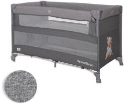 Lorelli Up and Down multifunkciós utazóágy - Cool Grey Bear - pepita