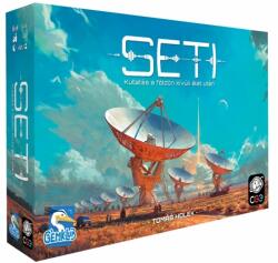 Gémklub SETI: Kutatás a földön kívüli élet után társasjáték - ajándék PROMÓKÁRTYÁKKAL (3db)