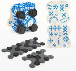 CLIXO Designer Negru și Gri - set de construcție magnetic, 9 piese (MA8-893T-DK9)