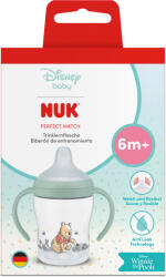 Nuk Чаша със силиконов накрайник за сок NUK - Perfect Match, 150 ml, 6+ m, Disney, Мечо Пух (10215391)