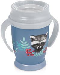 LOVI Чаша с дръжки 360° Lovi - Wild Soul, 250 ml, 9 м+, Синя (1/605) - kindermarket
